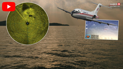 Marmara Denizi'ne düşen THY uçağı sonar taramasıyla bulundu