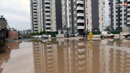 Lüks sitenin önünde görülmemiş rezalet: Vatandaş çözümü kendi bulmak zorunda kaldı!