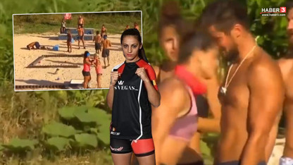 Survivor'da oyunu kaybeden kadın yarışmacı, rakibine kafa atıp burnunu kırdı!