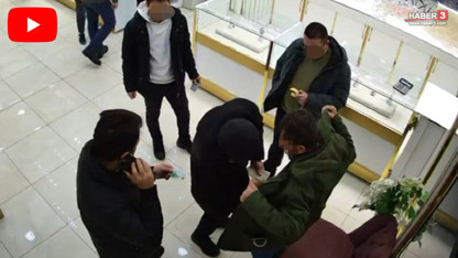 Yüzsüz dolandırıcı kuyumcu esnafının dikkati sonucu yakalandı