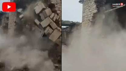 ''Adam öldü, evi de yıkıldı'' dediği an ev yerle bir oldu!