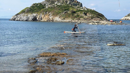 Bodrum'da deniz çekildi; su altında yatan tarih gün yüzüne çıktı