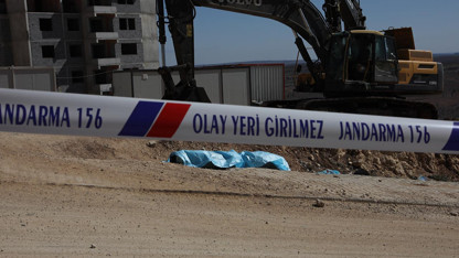 Gaziantep semalarında düşürülen İran füzesinden ilk görüntüler