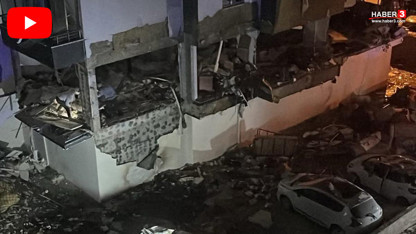 14 katlı apartmanda şiddetli patlama, ortalık bir anda savaş alanına döndü!