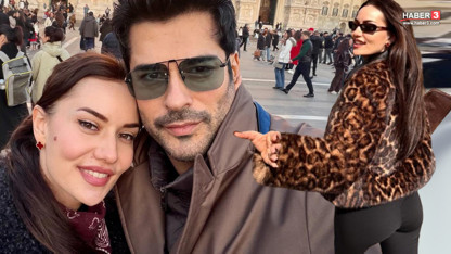 Türkiye'de magazin dünyasının en ünlü çifti İtalya'da aşka geldi