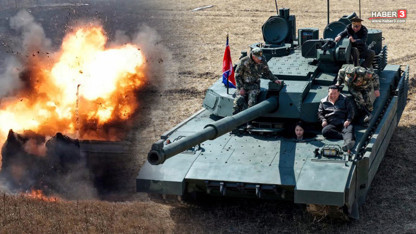 Babasının kızı! Kuzey Kore lideri kızının kullandığı tankla gövde gösterisi yaptı