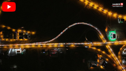 43 ilin kesiştiği noktada trafik durma noktasına geldi: 40 kilometrelik araç kuyruğu kamerada