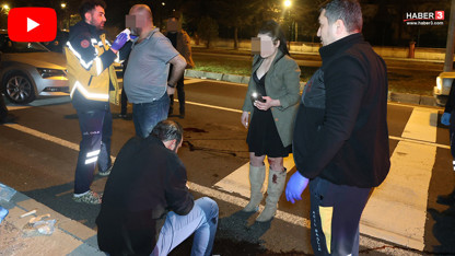 Alkollü trafik canavarına ''küfür'' dayağı! Yardım için durdular ama...