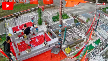 Genç yaşta hayatını kaybeden kadın polisin mezarına alçak saldırı!