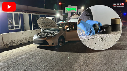 İstanbul - Antalya yolunda Daltonlar operasyonu! Araçtan el bombası çıktı!