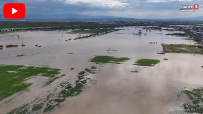 Bursa'yı sel vurdu! Ova göle döndü, 10 bin dönüm arazi sular altında!