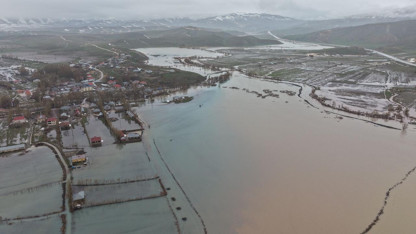 3 mahalle ve 1 köy sulara gömüldü! Felaketin boyutu dronla görüntülendi