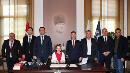 Muğla Büyükşehir’de 23 Nisan’da Anlamlı Devir: Başkanlık Azra’ya Emanet