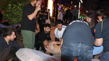 Galatasaray'ın derbi zaferi kutlamalarında kan aktı!