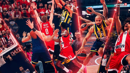 Fenerbahçe Beko yarı finalde Olympiakos'a 79-61 yenilerek EuroLeague'e veda etti!