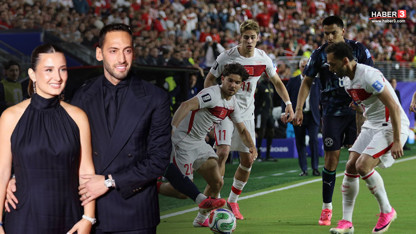Hakan Çalhanoğlu'nun eşi eleştirilere isyan etti: ''Ne çabuk unuttunuz...''