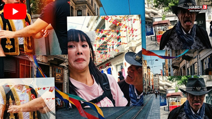 Taksim'de Japon fenomeni canlı yayında taciz etmişti; yakalanıp serbest bırakıldı!