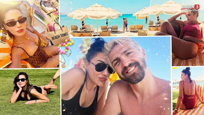 Şükran Ovalı'nın cesur tatil pozlarına Caner Erkin kayıtsız kalamadı