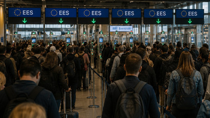Havalimanlarında EES çilesi başladı: Uçuşlarda aksamalar yaşanıyor