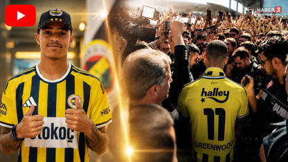 Fenerbahçe'nin tarihe geçen transferi Mason Greenwood'a coşkulu karşılama