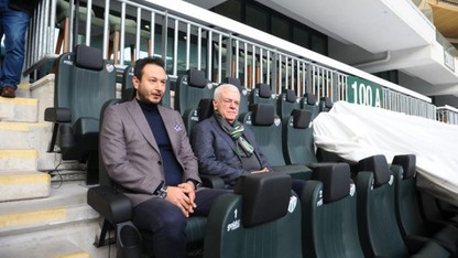 Bursaspor'un en konforlu tribünü tanıtıldı