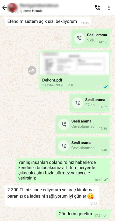 Hataylı depremzedeyi dolandırıp bir de alay ettiler: Hem dolandırdılar, hem öpücük attılar - Resim: 4