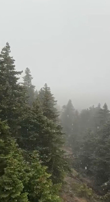 Kış turizminin cennetine ilk kar taneleri düştü... - Resim: 4