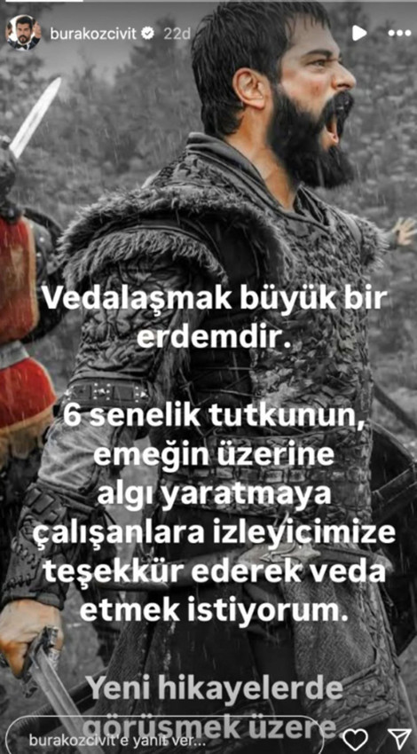 Kuruluş Osman'da ''Osman'' Burak Öçvit gitii, ''Orhan'' Mert Yazıcıoğlu geldi - Resim: 2