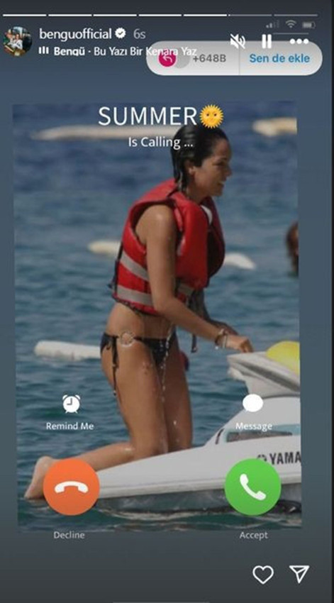 Ünlü isimlerden sosyal medyadan bikinili ''summer calling'' akımı - Resim: 1