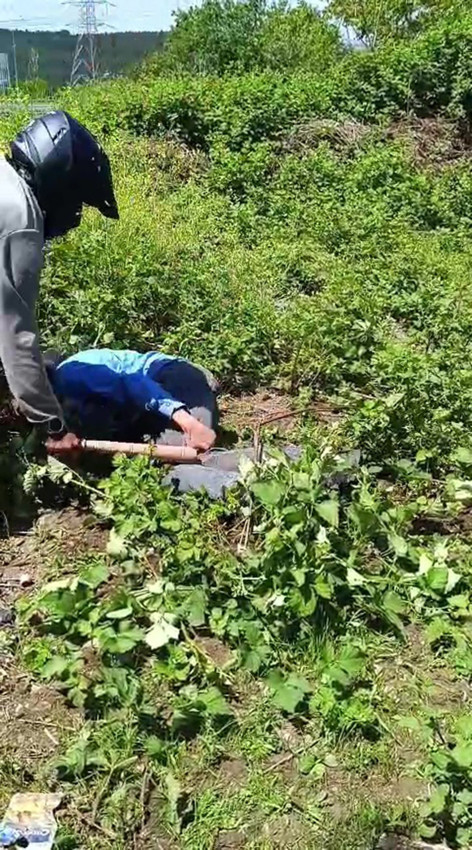 Kasklı canilerin güpegündüz kan donduran işkencesi kamerada - Resim: 3