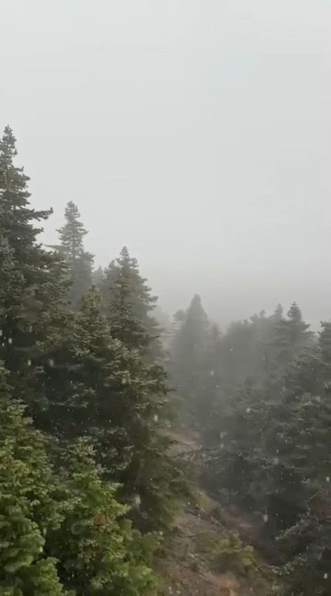 Kış turizminin cennetine ilk kar taneleri düştü... - Resim: 2