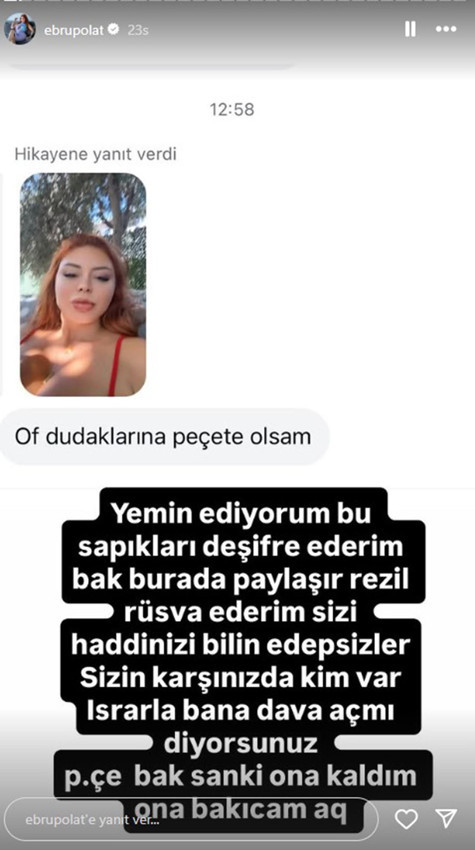 Ebru Polat ''dondurma'' paylaşımına gelen çirkin yorumlara fena patladı - Resim: 4