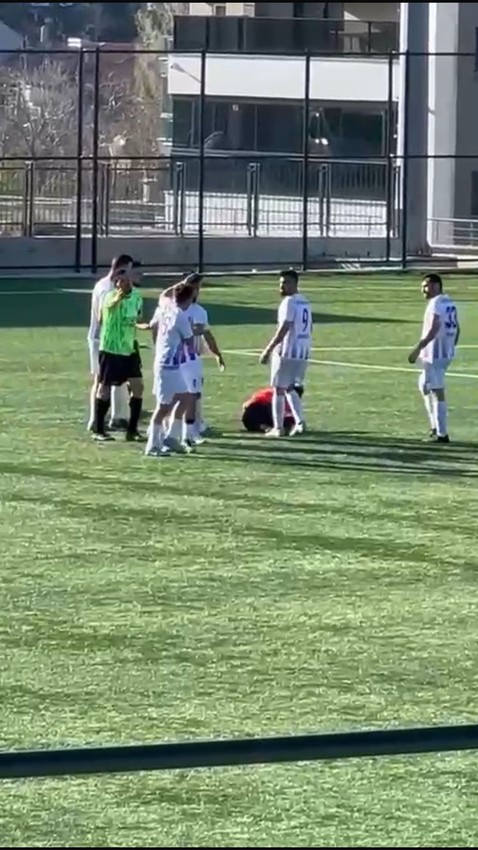 Amatör Küme maçında hakeme yumruklu saldırı - Resim: 3
