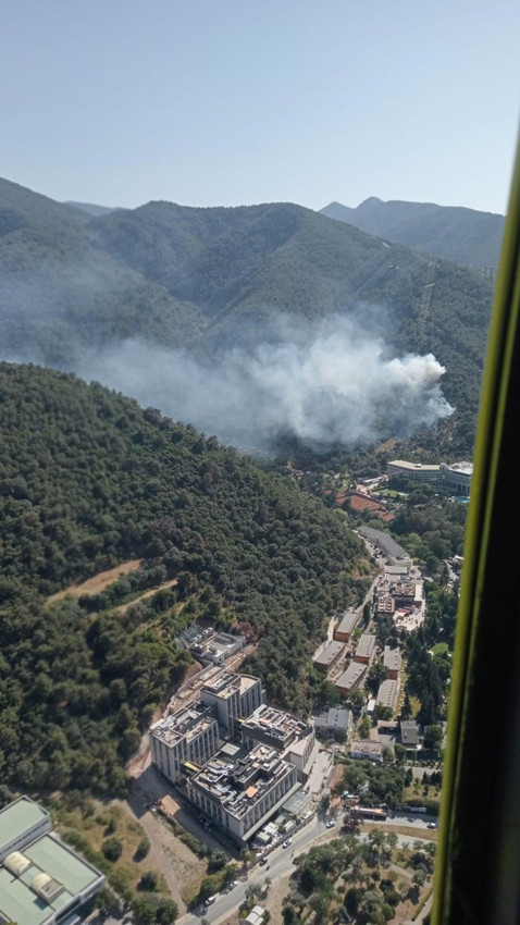 İzmir'de iki noktada orman yangını - Resim: 2