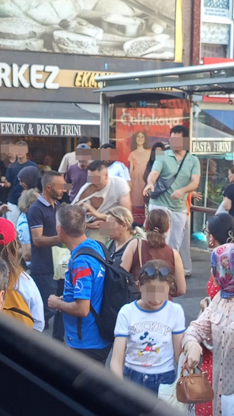 İstanbul'da İETT otobüsündeki yumruk yumruğa kavga sokakta devam etti - Resim: 3