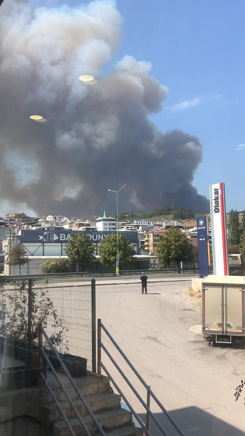 Bursa'da ormanlık alanda büyük yangın - Resim: 3