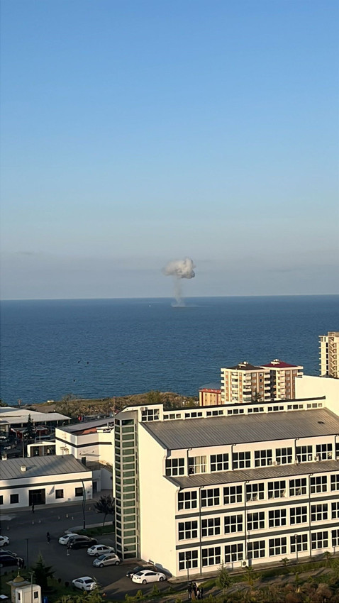 Üst üste gizemli deniz araçlarının bulunduğu Trabzon'da korkutan patlama - Resim: 1