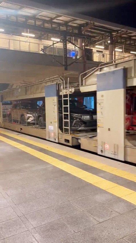 TOGG T10X ve TOGG T10F'ler trenlere yüklendi; yerli otomobilin Avrupa yolculukları başladı - Resim: 2