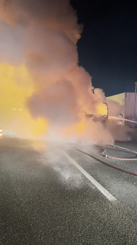 Kuzey Marmara Otoyolu'nda yolcu otobüsü yangını - Resim: 3