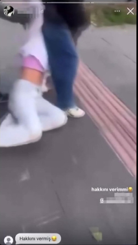 14 yaşındaki kıza kabusu yaşatıp, o anları sosyal medyada paylaştılar - Resim: 1