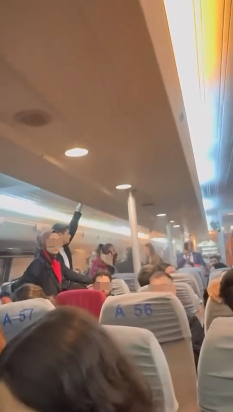 BUDO feribotunda yangın paniği - Resim: 2