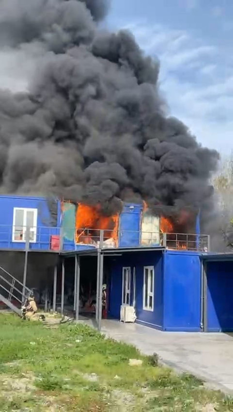 Yıldız Teknik Üniversitesi'nde korkutan yangın - Resim: 1