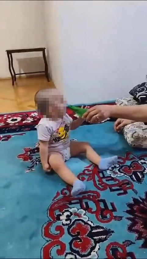 Bu ne biçim anne ? 1,5 yaşındaki minik kıza akılalmaz şiddet... - Resim: 3