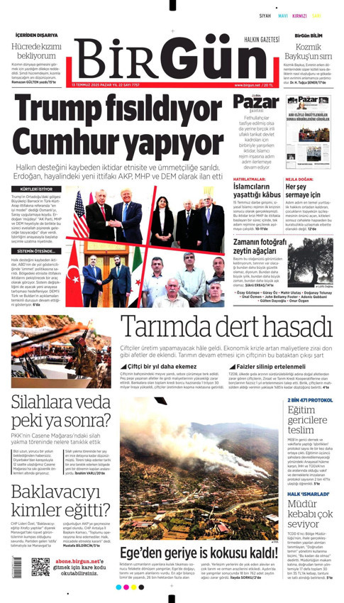 Cumhurbaşkanı Erdoğan'ın ''tarihi'' açıklamasını hangi gazete nasıl gördü - Resim: 4