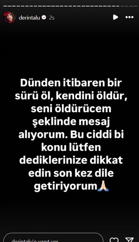 Defne Samyeli'nin küçük kızı Derin Talu'ya ölüm tehdidi yağıyor - Resim: 2