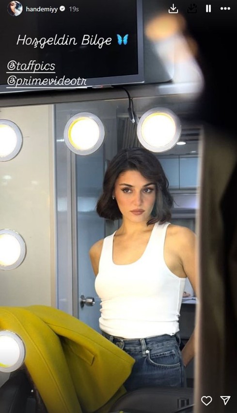 Hande Erçel'in yeni imajı olay oldu - Resim: 3