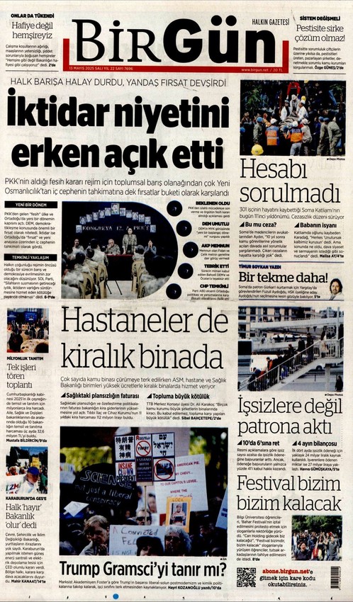 İşte gazeteler eli kanlı bölücü terör örgütü PKK'nın fesih kararı manşetleri... - Resim: 3