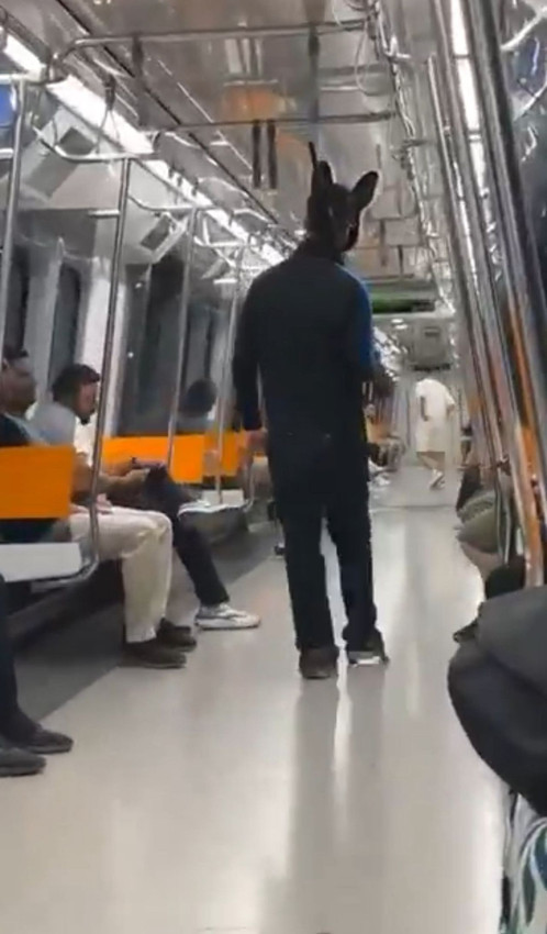 İstanbul Metrosu'nda elinde silah üstünde tavşan kostümüyle gezen şüphelinin ifadesi ortaya çıktı - Resim: 2