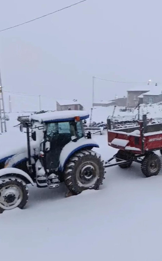 Türkiye'nin doğusunda kara kış kendini gösterdi: Her yer bembeyaz! - Resim: 2