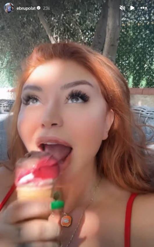 Ebru Polat ''dondurma'' paylaşımına gelen çirkin yorumlara fena patladı - Resim: 3